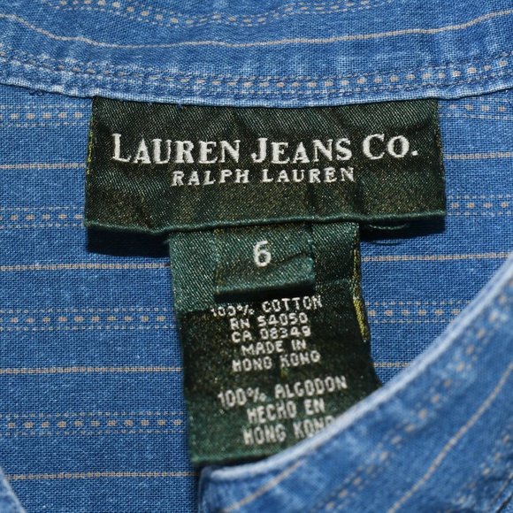 LAUREN Jeans Company Denim Shirt - Picture 5 of 5